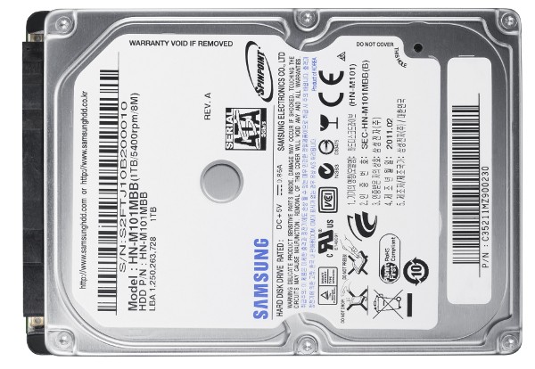 Samsung Spinpoint M8 hard drive