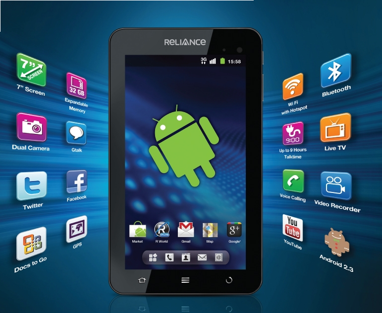 Reliance 3G Tablet
